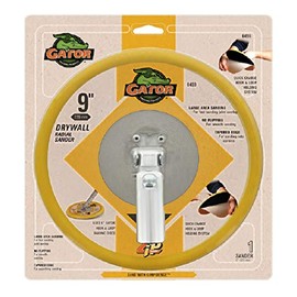 Gator 6459GA Hook and Loop Radial Drywall Pole Sander Head, 9 Inch