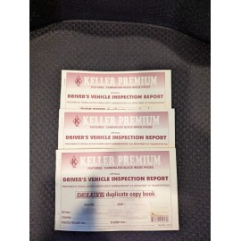 JJ Keller Detailed Driver Vehicle Inspection Report DVIR Stock 1854 Carbonless