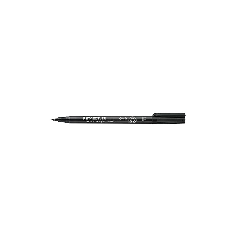 Staedtler 318-9 Rotuladores permanentes de punta fina Lumocolor, caja con