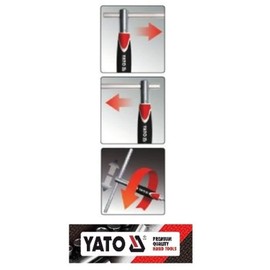 Yato, socket wrench with a T-handle, 1/4 inch
