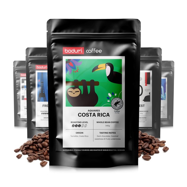 Bodum Roasting Costa Rica Coffee, Whole Bean, 12oz (340g) -