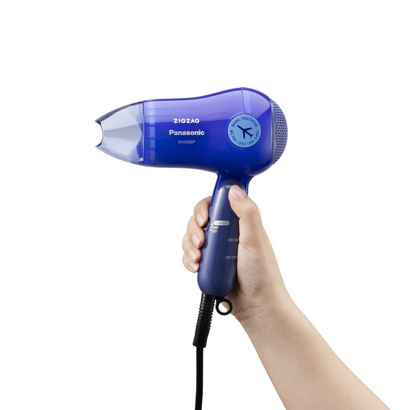 Panasonic EH5202P-A Zigzag Hair Drier Turbo Dry 1200 Blue