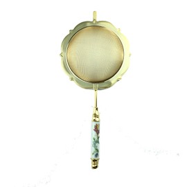 Minton Haddon Hall Tea Strainer, Gold Specifications HH052G