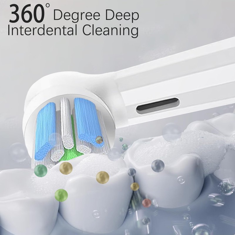 12 PCS iO Toothbrush Replacement Heads Compatible with Oral B