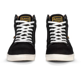 cortech Slayer Canvas Motorcycle Riding Shoes Black