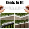 Bird Repellent Spikes for Outdoor Use - Bendable PP Deterrent