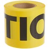 IRWIN Tools STRAIT-LINE 66200 Barrier Tape Roll, CAUTION, 3-inch by