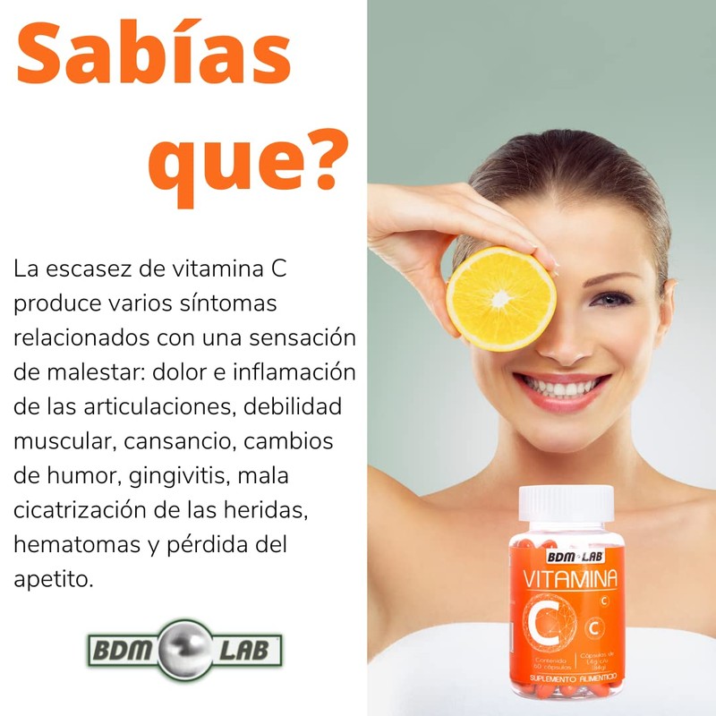 BDM LAB | Vitamina C | Suplemento Alimenticio | 3