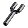 Double Snorter, Metal Tube, Double Tube, Length 68 mm