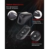 MODIPIM 5PCS Smoked Lens Front Roof Running Clearance Light Housings