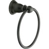 Moen YB5486WR Kingsley Bathroom Hand -Towel Ring, Wrought Iron