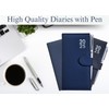 BESTUS - 2025 Slim Diary with Pen, Week to View,