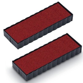 Trodat Replacement Ink Pads 6/4817 - Pack of 2 - Red Ink - for The Printy 4817 and 4813