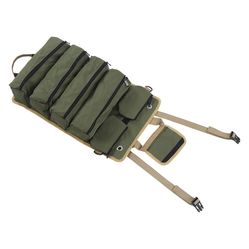 Tool Roll Up Bag Oxford Cloth Portable Multi Purpose Tool