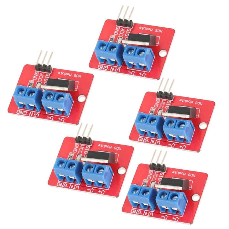 Ailoocedi 5pcs 3.3V/5V Mosfet Driver Module PWM Output Driver Boards