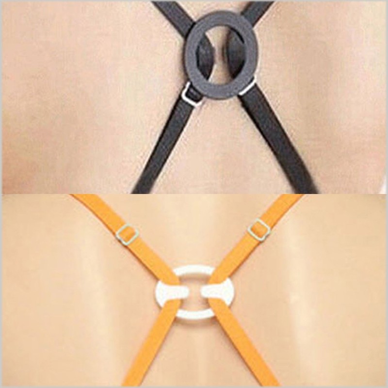 nuoshen 6 pcs Bra Strap Clips Set, 3 pcs Bra