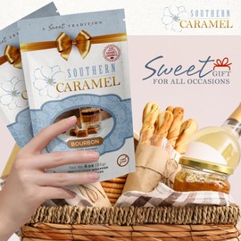 Southern Caramel Gourmet Caramel Bundle, Bold Coffee & Smooth Bourbon, Rich Buttery Caramels, Handcrafted, Small Batch, Gluten Free, No Corn Syrup, Individually Wrapped, Gift-Ready, 4 oz (Pack of 2)