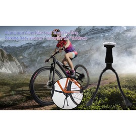 Cocoarm Double Leg Kickstand, Prcatical Mountain Bike Foot Stand Mount Road Bicycle Double Legs Parking Rack for 26inch or