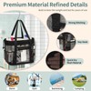 Large Shower Caddy Portable, Mesh Shower Caddy with Hook, Hanging