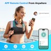 HEI LIANG Fingerprint Smart Door Lever,Keyless Entry Door Handle with