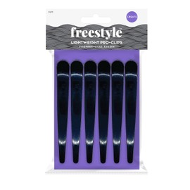 Freestyle Home Salon Professional Lightweight Pro-Clip, 6 Count