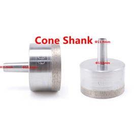 ILOVETOOL Cone Shank Sintered Diamond Large Hole Saw 70 mm Core Drill Bit for Glass Tile