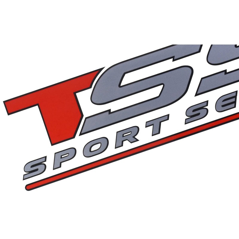 2Pc TSS Sport Series Decal Sticker Vinyl Fit for TSS