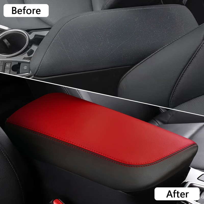 BoxCheer Center Console Cover for Toyota Camry 2018-2023 2024 Microfiber