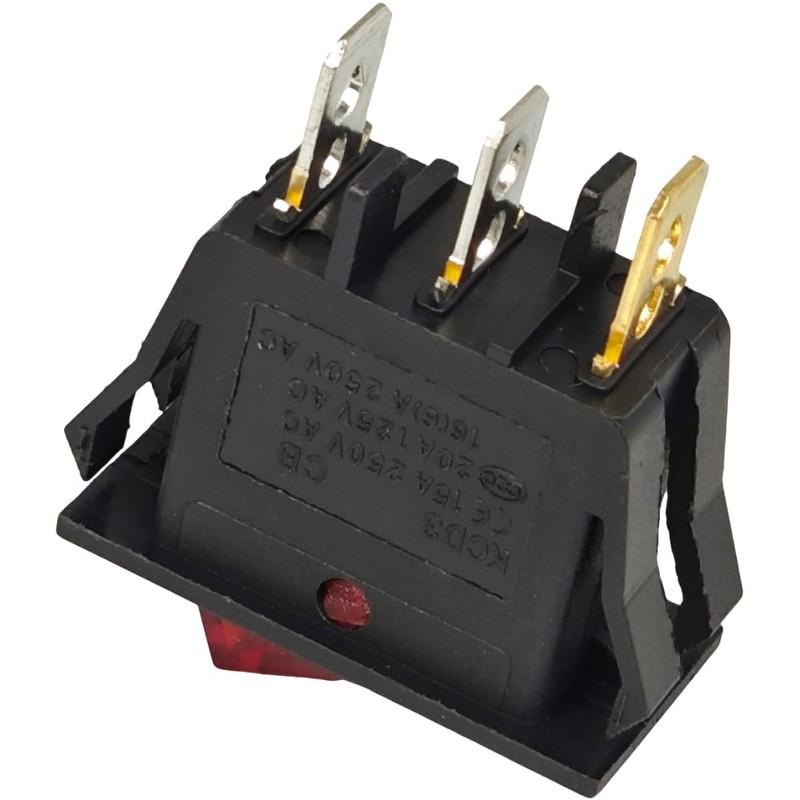 XYZIL ZE-215 Lighted Rocker Switch - ON-Off, Compatible with Zing