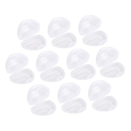 Kisangel 10piezas Caja Para Guardar Chupetes Transparente De Unidades Estuche Para Chupetes De Niño Pequeño Contenedor Para De Niño Cuidado De Bebés