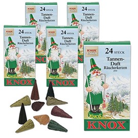 Value Pack of 5 Pack Knox Incense Cones using dropdown menu selectable