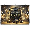 Felortte 2025 Graduation Backdrop Banner Congrats Class of 2025 Congratulation