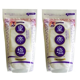 [Official 30 Years Foundation/Emperor Salt Honpo] Emperor Salt (10.6 oz (300 g) x 2 Pieces, Additive-Free Natural Salt (From the Times of the Time) [Natural Sea Blessing Sea Sun Drie]