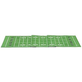 Boston International Cotton Table Runner Super Bowl Party, 72 x 13-Inches, Football Fever