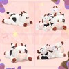 IKASA Mommy Cow Stuffed Animal Mom and Baby Plush, 15"