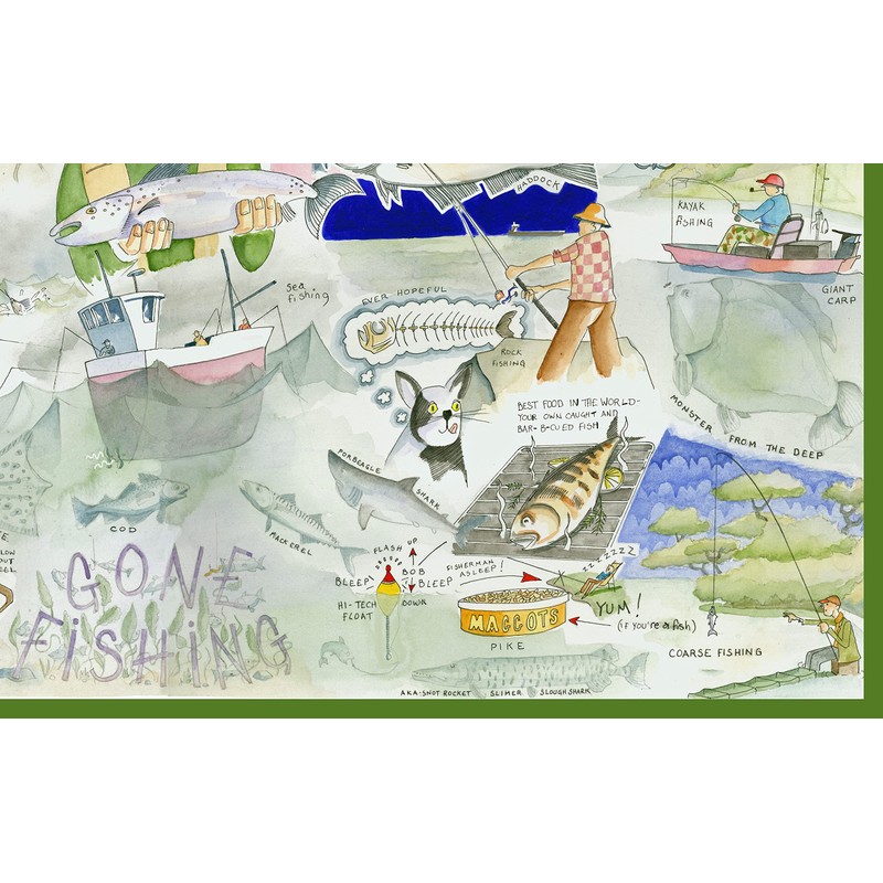 Fishing Tim Bulmer - Puzzle de 1000 piezas