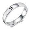 XAHH Jack and Sally Ring for Couple Sterling Silver Jack