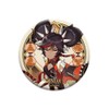 Haragami Rizuki Port Series Character Can Badge Spicy Flame