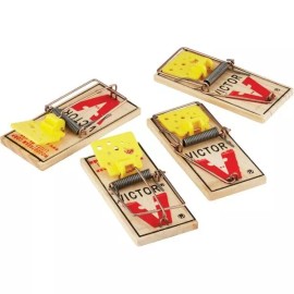 Victor (18)-Victor Easy Set Mechanical Mouse Trap (4-Pack) Model: M032
