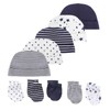 Ecojoy Baby Hats with Mittens Set Boys Grils Infant Beanie