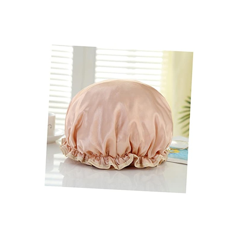 3piezas Gorro Ducha Reutilizable Mujer Ligero Baño Maquillaje Spa