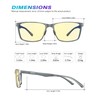 ANYLUV Blue Light Glasses Men Blue Light Blocking Glasses Anti