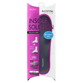 AKAISHI Arch Fitter Insoles, For Feet That Can't Be Worn Off, L