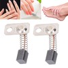 Tissting 2PCS Nagelbohrer-Kohlebürste, Nagelbohrer-Zubehör, Handstück-Kohlebürsten-Set für Nagelbohrer, elektrische Maniküre-Maschine
