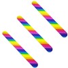 Pack of 3 Nail Files (150 Grit) [Rainbow]