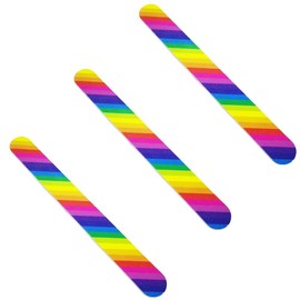 Pack of 3 Nail Files (150 Grit) [Rainbow]