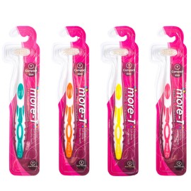Individually Wrapped Soft Bristle Flossing Whitening Manual Toothbrush -Gum Recession, Braces, Special Needs, Autism, Adaptive, Adult, Women, Men, Kids, Dog, Orange, Green, Pink, Blue, Yellow, Purple