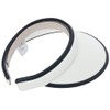 Muning Wear MGCXJC51W Women's Clip Visor, Wide Brim, Sun Protection,