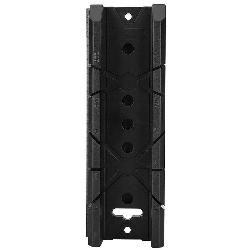 Caja de Sierra Ingletadora, 0 22,5 45 Guía de Corte
