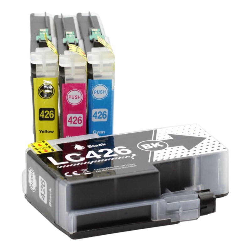 OBV 4x Compatible Ink Replacement for Brother LC426 Multipack for